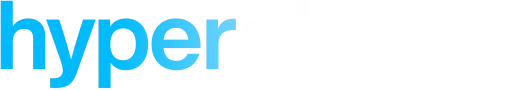 Hyperglance white logo