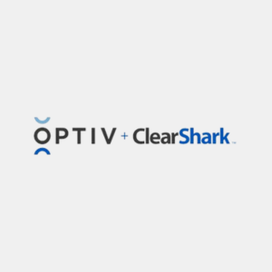 optiv + clearshark logo